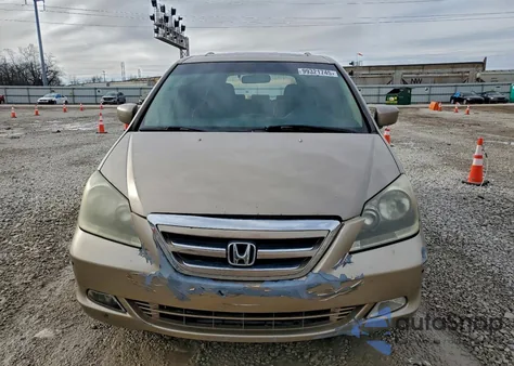 2005 Honda Odyssey Exl from USA, damaged, VIN 5FNRL38795B107820